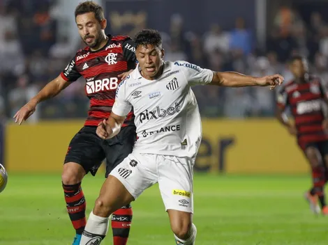 ¿Cuándo juega Flamengo de Vidal contra Santos por la Serie A de Brasil?