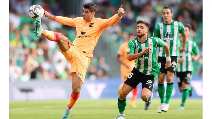 El Atlético de Madrid derrotó al Betis con muchas menos llegadas