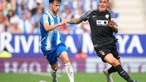Enzo Roco frente al Espanyol en la Liga española