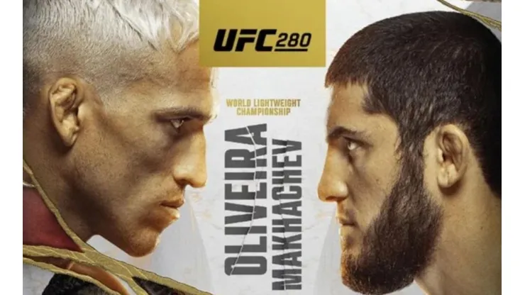 Oliveira y Makhachev buscan quedarse con el título vacante de peso ligero.