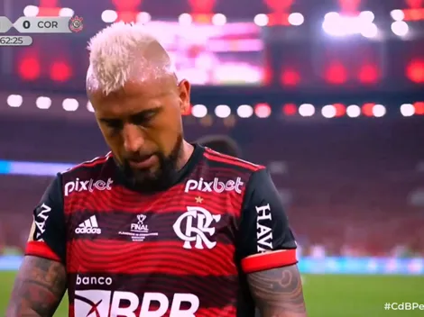 Arturo Vidal recibe ovación de todo el Maracaná