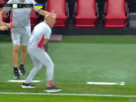 ¡Nooo! Sampaoli le gritó un gol anulado a Gattuso