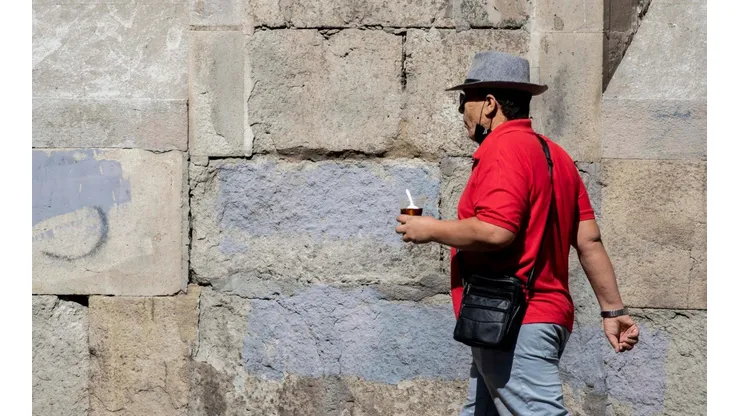 Ola de calor en Santiago