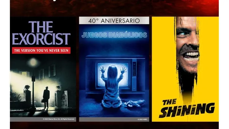 Nueva cartelera en cines sobre clásicos de terror en ¡Modo Halloween!