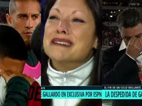Conmovedor: jugadores, hinchas y Gallardo rompen en llanto en despedida