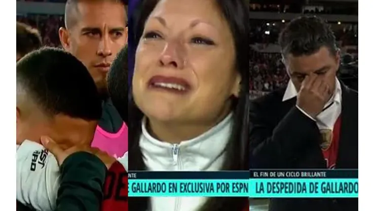 Llanto en el Monumental de River