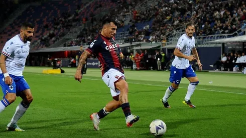 Gary Medel disputó todo el partido pasado en el empate de su equipo ante Sampdoria.