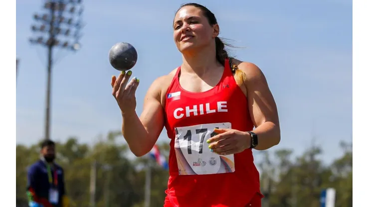 Natalia Ducó la rompió en la prueba de lanzamiento de bala en los Juegos Odesur de Asunción 2022 y sumó un nuevo oro para Chile.