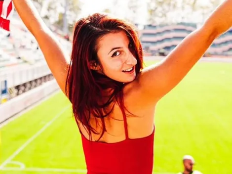 Chiquilla se desnuda en estadio del Bari para OnlyFans