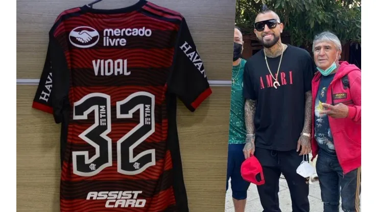 Vidal dedicó palabras a su padre en la previa de la Copa de Brasil