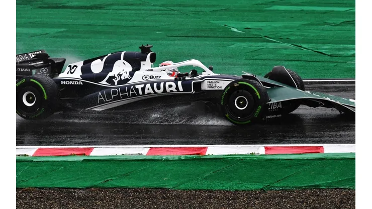 Pierre Gasly tuvo un accidentado Gran Premio de Japón