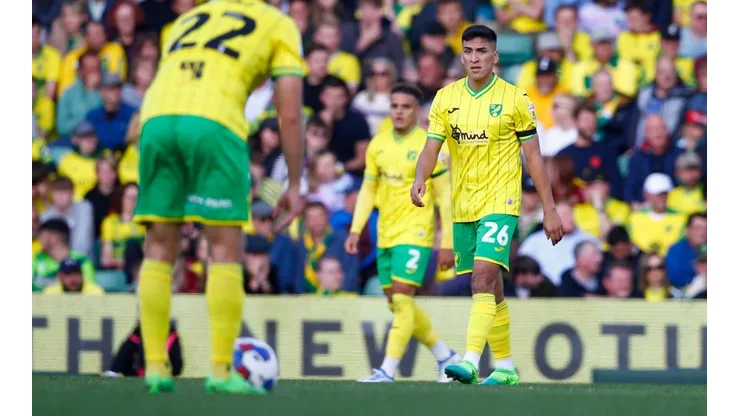 Marcelino fue titular en la derrota del Norwich