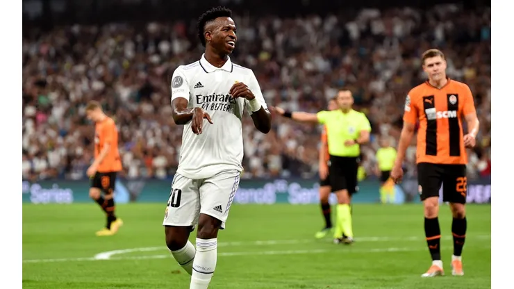 Vinícius Júnior fue protagonista del triunfo del Real Madrid por Champions League.
