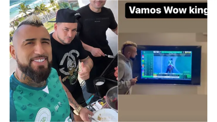Arturo Vidal tuvo una tarde movida este 2 de octubre, pero las cosas no salieron como quería para el Rodelindo Román.