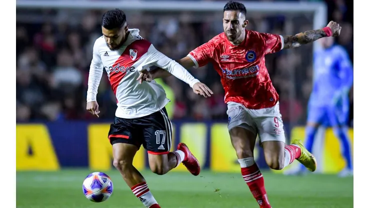 Paulo Díaz fue titular y buena figura en River Plate
