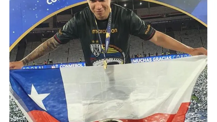 Matías Fernández llegó a la gloria en la Copa Sudamericana con el Independiente del Valle de Ecuador.
