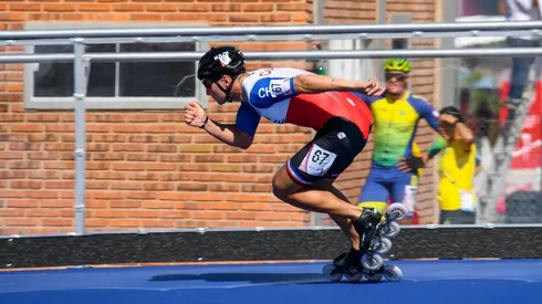 Silva la rompió en el patinaje de velocidad y Chile ganó su primer oro en los Odesur 2022.