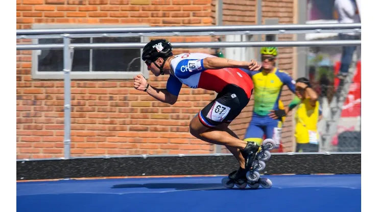 Silva la rompió en el patinaje de velocidad y Chile ganó su primer oro en los Odesur 2022.