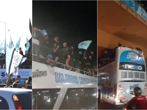 Jugadores de Belgrano temen por sus vidas en la celebración del título