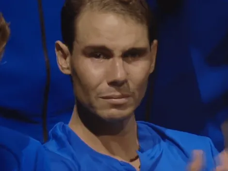¡Todos somos Rafa! Nadal llora como niño en el adiós de Federer