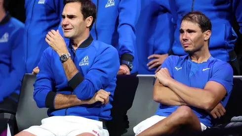 El llanto, la emoción y felicidad de Roger Federer por una carrera extraordinaria.