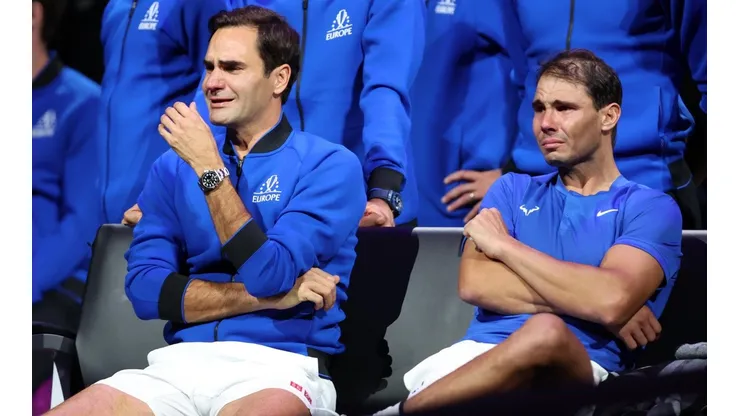 El llanto, la emoción y felicidad de Roger Federer por una carrera extraordinaria.