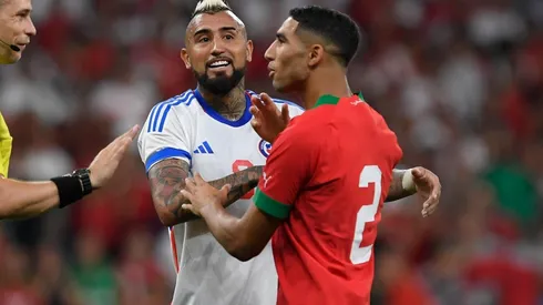 Arturo Vidal y Achraf Hakimi fueron pura buena onda