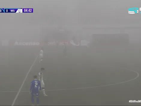 Solo falta Carlos Pinto: Barnechea y Melipilla bajo una densa niebla