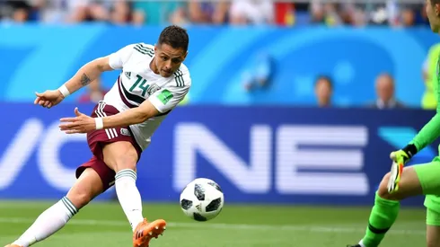 Chicharito Hernández en el Mundial de Rusia 2018