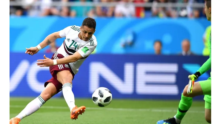 Chicharito Hernández en el Mundial de Rusia 2018