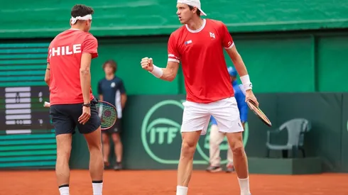 Jarry y Tabilo ganan el dobles: Chile 1-2 arriba ante Perú en Copa Davis.