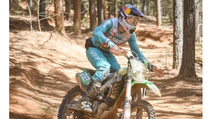 Benjamín Herrera regresó al GNCC con sexto lugar en West Virginia, Estados Unidos.