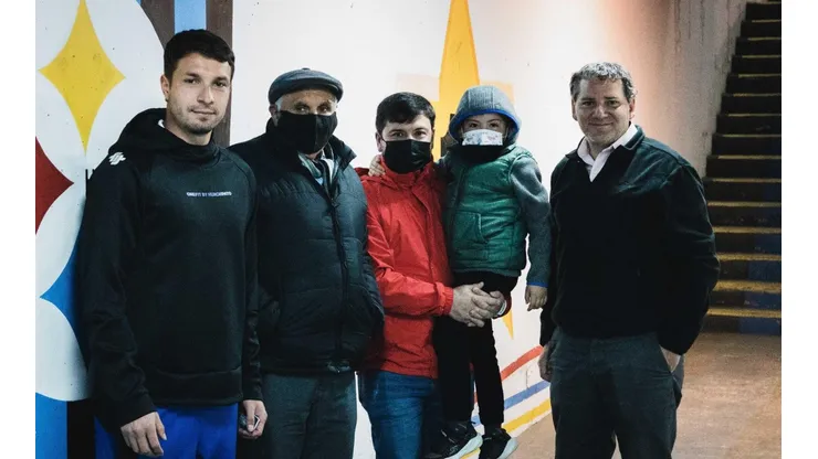 Don Luis Aguayo fue invitado al estadio por parte de Huachipato.