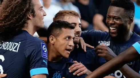 Matteo Guendouzi asistió dos de los cuatro goles de Alexis Sánchez en el Marsella