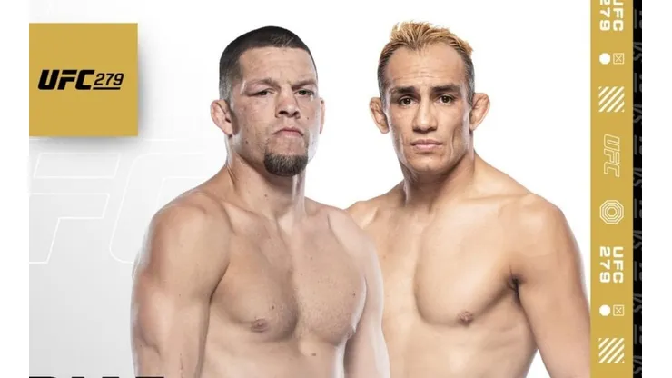 Nate Diaz y Tony Ferguson chocarán en el evento central de UFC 279.