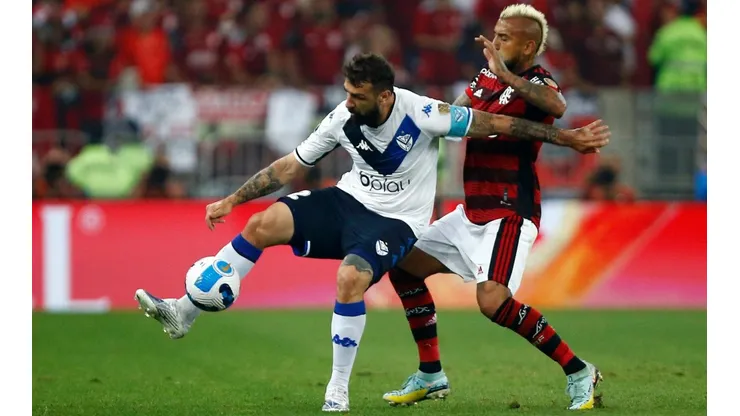 Arturo Vidal fue titular en la clasificación del Flamengo a la final de Copa Libertadores