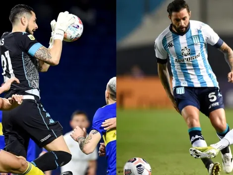 Los chilenos firmes: Racing va por renovación de Arias y Mena