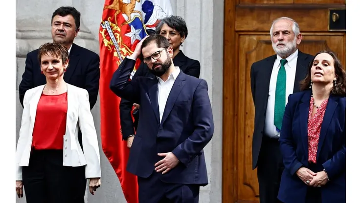 Gabriel Boric modificó su gabinete en La Moneda.