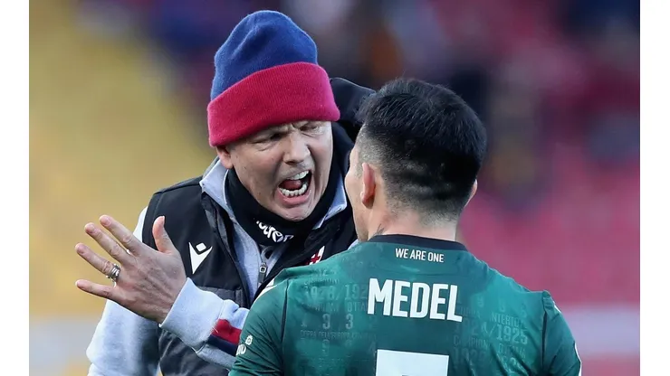 El serbio y Gary Medel tuvieron un recordado encontronazo.