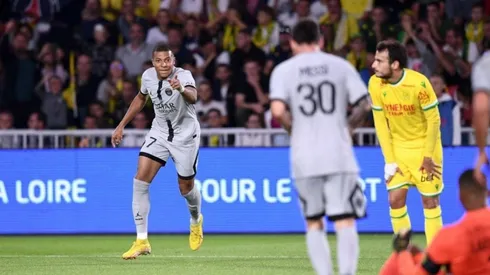 Mbappé marcó doblete gracias a asistencias de Messi