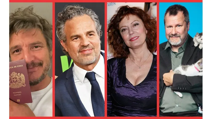 Pedro Pascal, Mark Ruffalo, Susan Sarandon y Billy Gould.