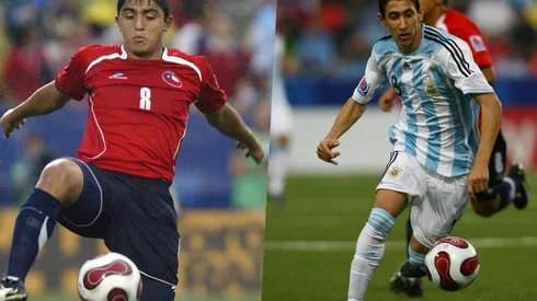 Cuando ambos eran seleccionados jóvenes de su país, Currimilla le entró con todo a la actual estrella de Juventus.