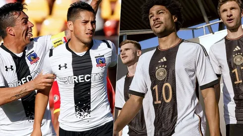 La camiseta de Colo Colo en 2015 tiene una gran similitud con la tricota presentada por la selección alemana para el Mundial de Qatar 2022