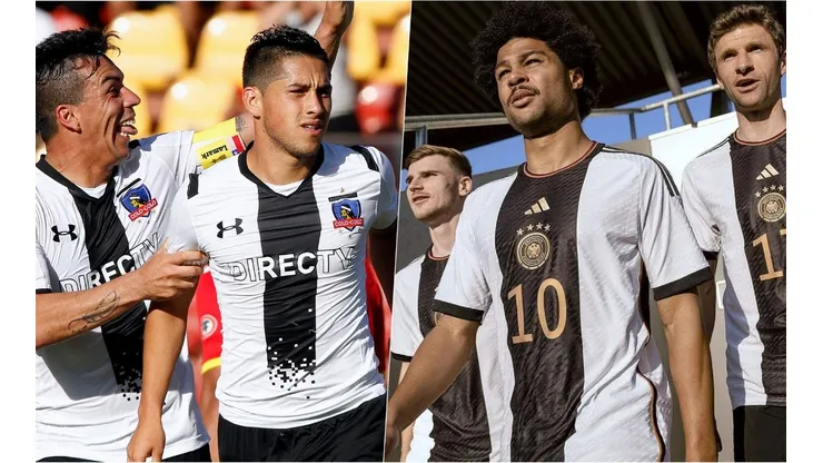 La camiseta de Colo Colo en 2015 tiene una gran similitud con la tricota presentada por la selección alemana para el Mundial de Qatar 2022