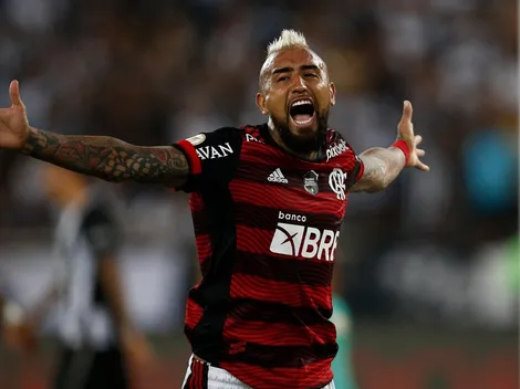 Técnico del Flamengo valora debut de Pulgar y elogia a Vidal
