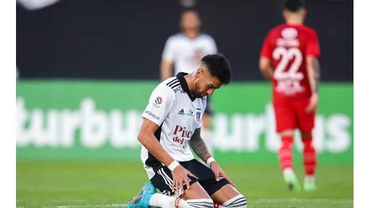 Juan Martín Lucero suma 12 goles en el Campeonato Nacional 2022 con Colo Colo. No jugará ante Unión La Calera.