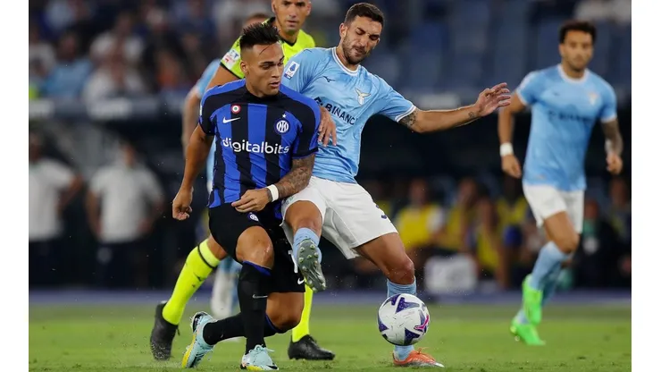 Lautaro Martínez anotó el descuento de la caída 3 a 1 de su equipo ante Lazio