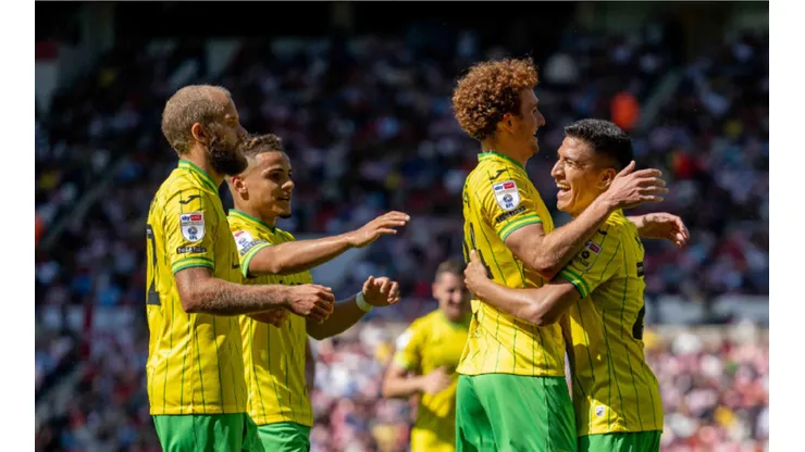 Marcelino Núñez tuvo un rol clave en la jugada que le dio el triunfo al Norwich City.