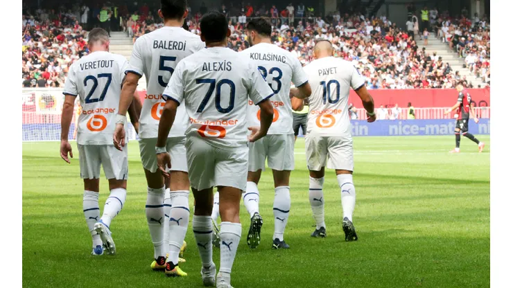 Alexis Sánchez anotó sus dos primeros goles en el Olympique de Marsella. El que abrió la cuenta fue un golazo.
