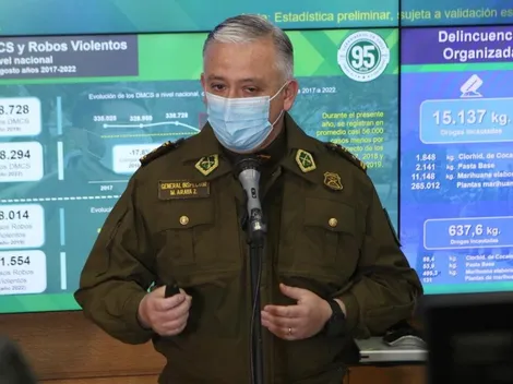 Carabineros informa baja en cifra de delitos de mayor connotación social
